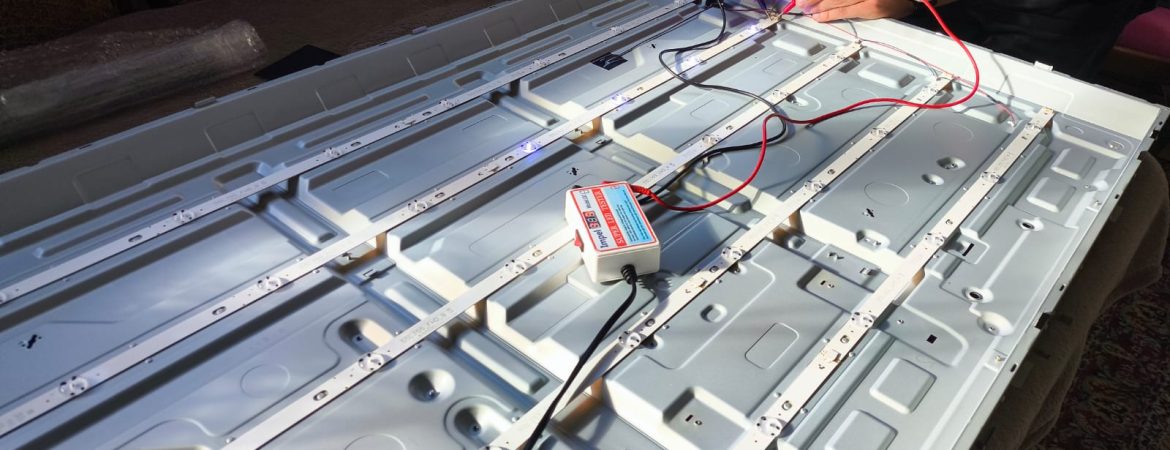 naprawa telewizora uszkodzone listwy led