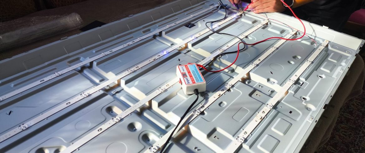 naprawa telewizora uszkodzone listwy led